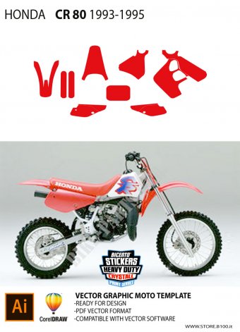 Dima moto Honda CR 80 1993-1995